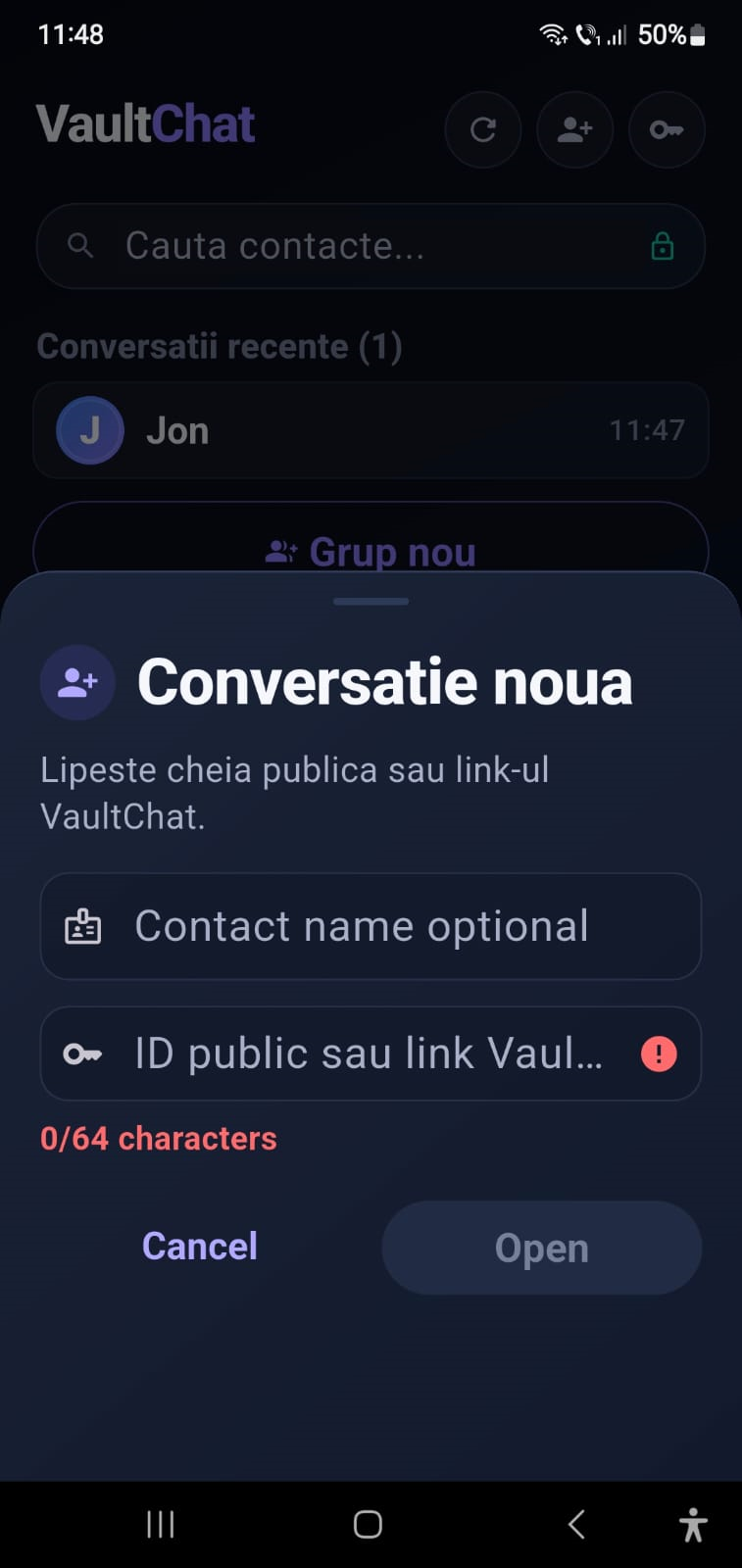 Contact adaugat